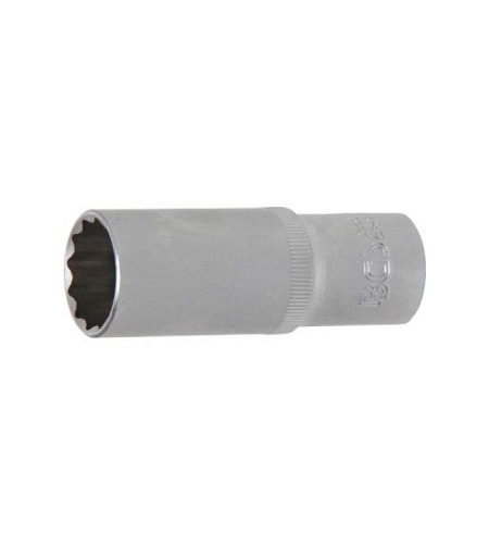 Steckschlüssel-Einsatz Zwölfkant, tief | Antrieb Innenvierkant 12,5 mm (1/2") | SW 21 mm