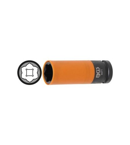 Kraft-Schoneinsatz | für Hyundai i30, Tucson, Kia | Antrieb Innenvierkant 12,5 mm (1/2") | SW 21 mm
