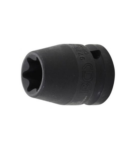 Kraft-Steckschlüssel-Einsatz E-Profil | Antrieb Innenvierkant 12,5 mm (1/2") | SW E20