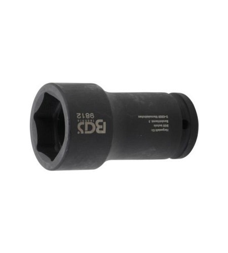 Kraft-Steckschlüssel-Einsatz Sechskant, tief | Antrieb Innenvierkant 20 mm (3/4") | SW 38 mm | für FUSO / Mitsubishi