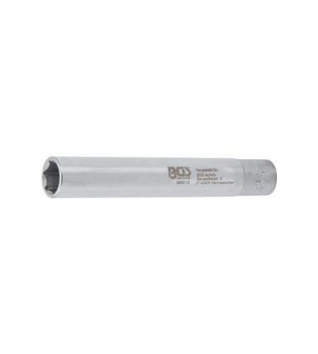 Steckschlüssel-Einsatz Sechskant, extra tief | Antrieb Innenvierkant 10 mm (3/8") | 13 mm